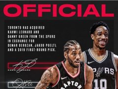 2018年NBA十大交易