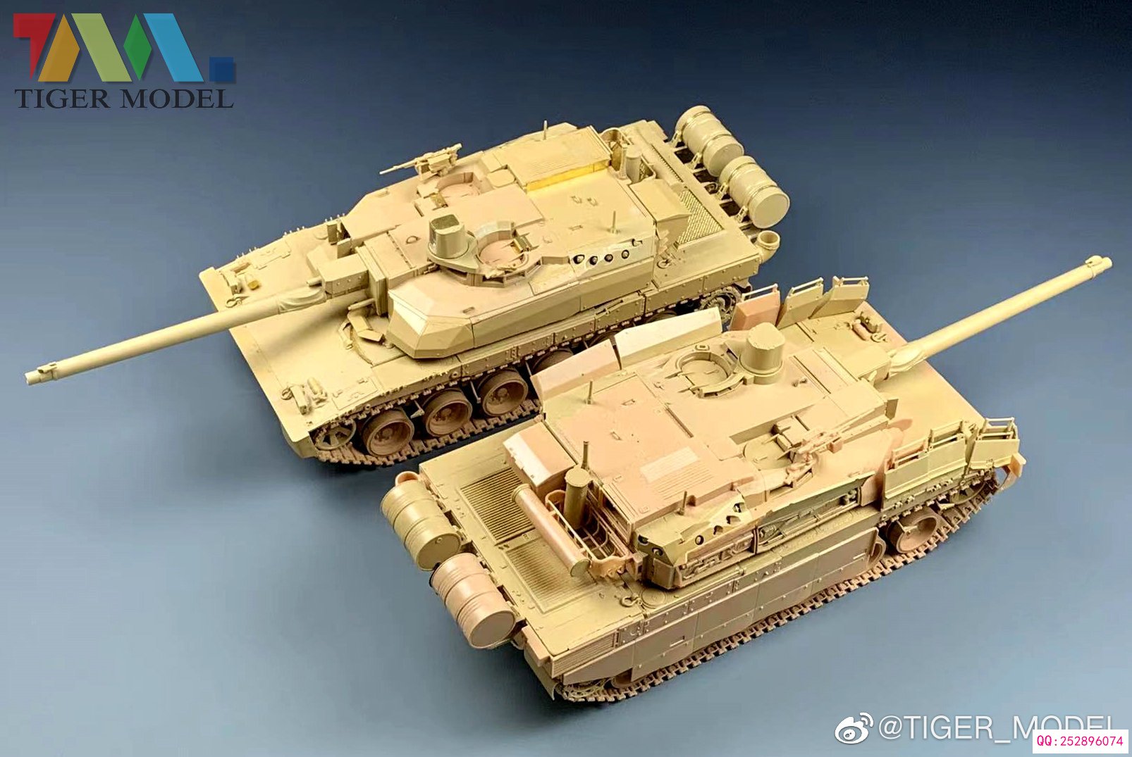 TIGER模型新品(4656)-1/35 法国 勒克莱尔主战坦克